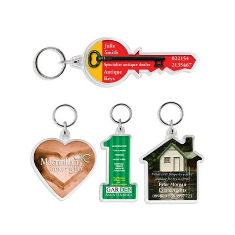 Wholesale Customize Shaped Acrylic Keychain
