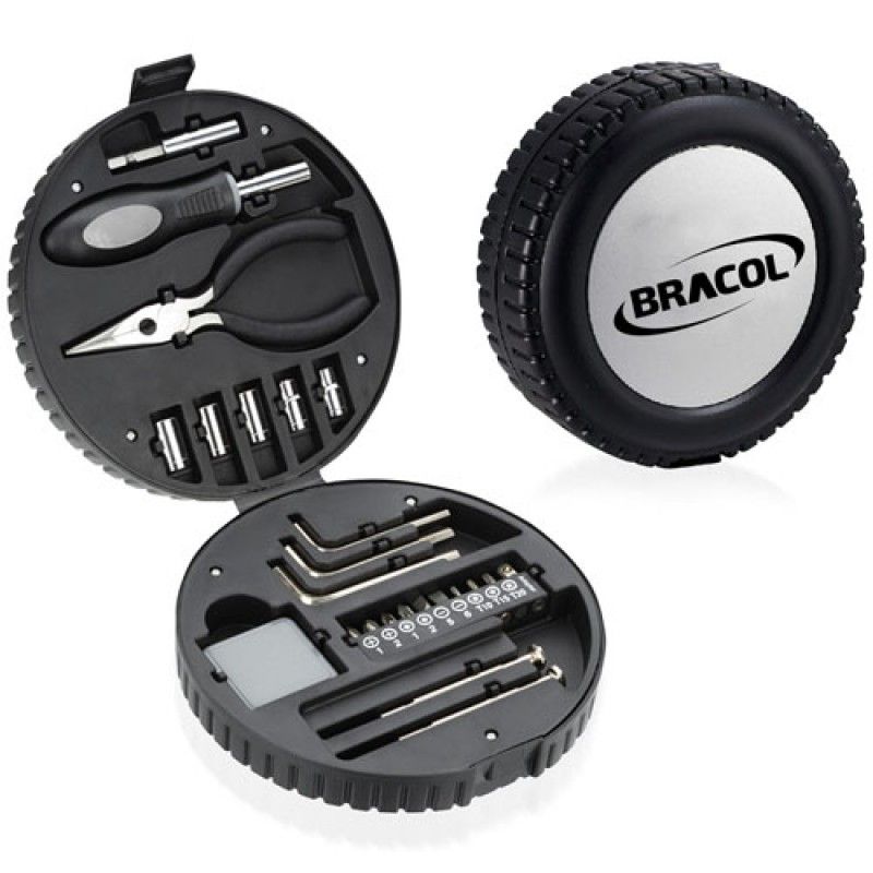 Wholesale 24 Piece Tire Shaped Tool Kit