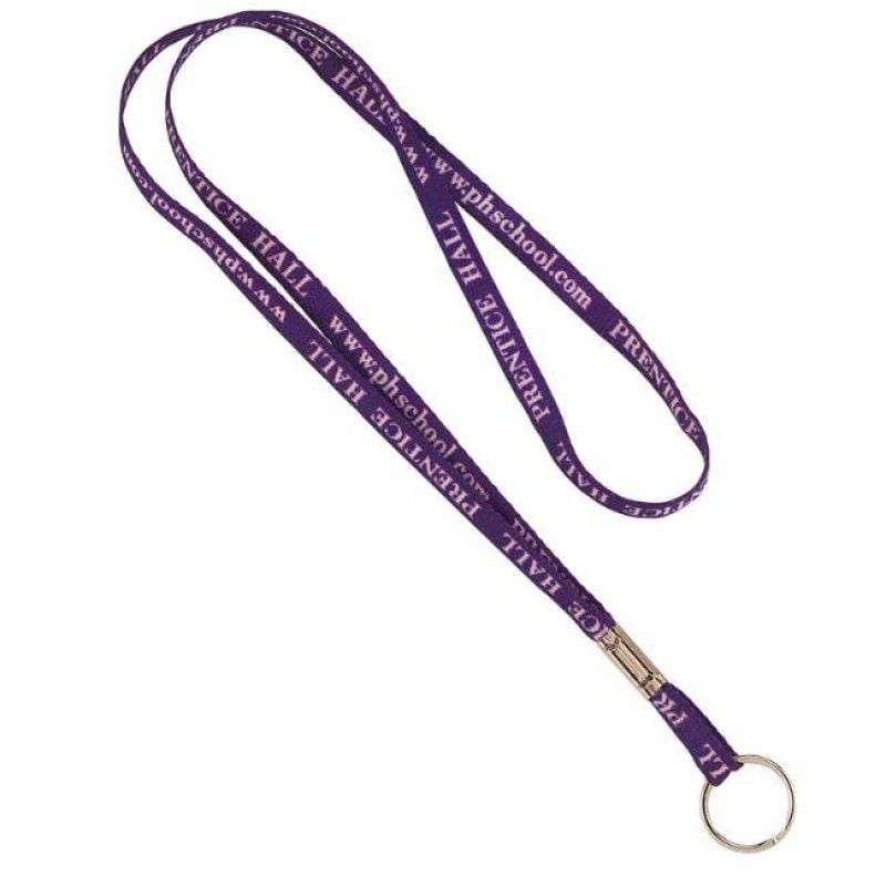 Wholesale 3/8&quot; Sublimated Lanyard w/Split Ring-[NW-91899]