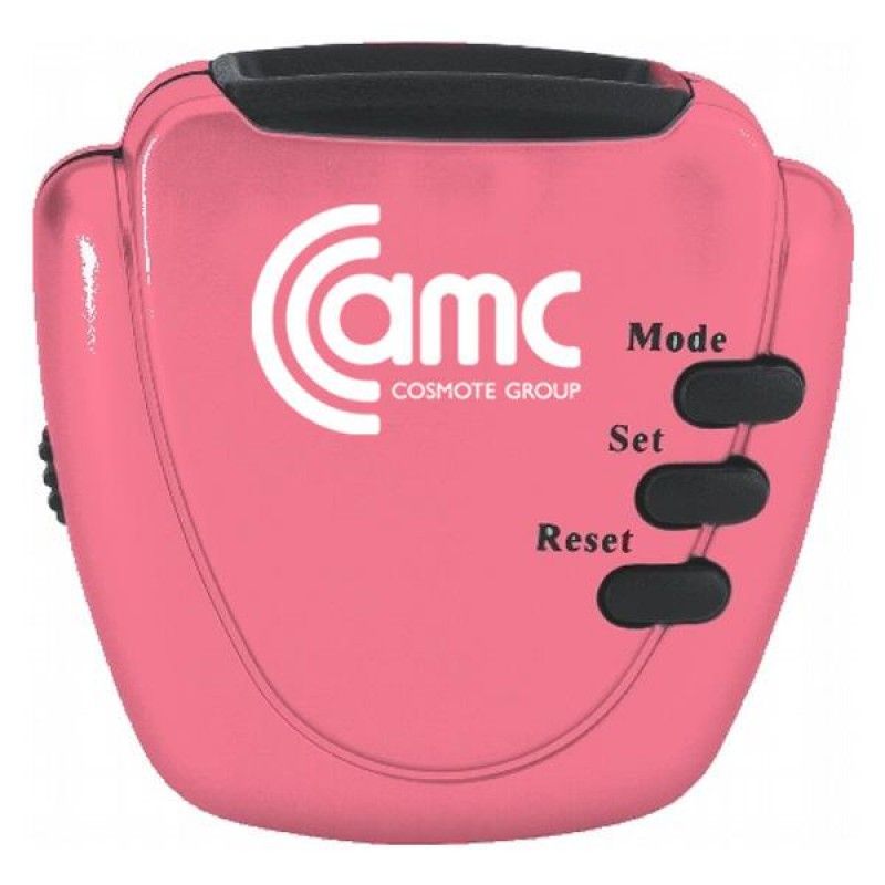 Wholesale Pink Pacesetter Pedometer-[EM-27022BC]