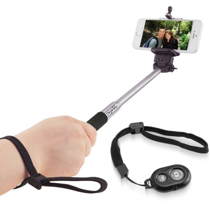 Wholesale Extendable Selfie Stick with Bluetooth Remote