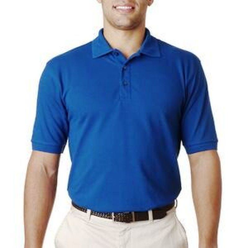 Men's Luxury Double Piqué Polo