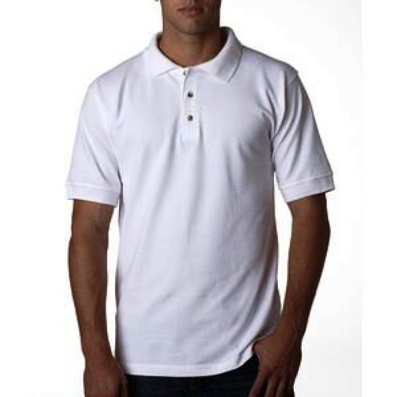 Bayside Adult Pique Short Sleeve Polo