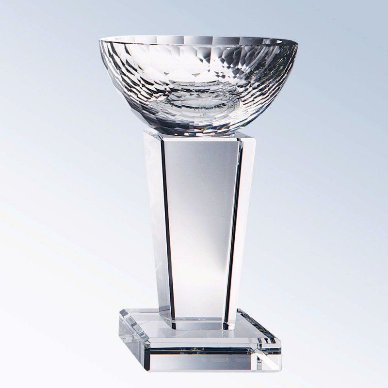 7" Glory Crystal Trophy Cup - Small