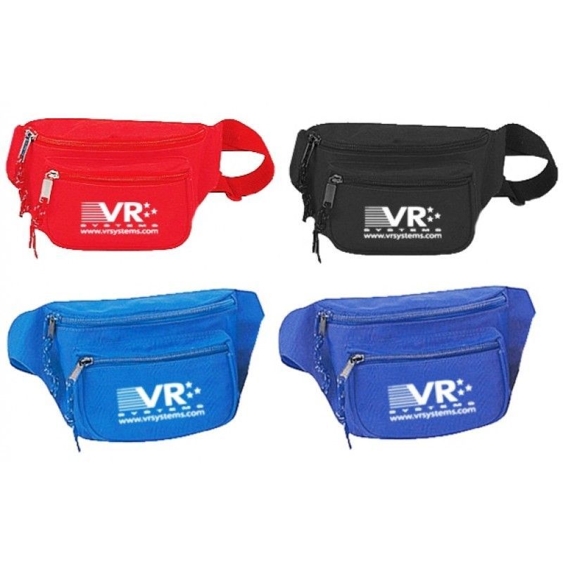 Three Zipper Fanny Pack