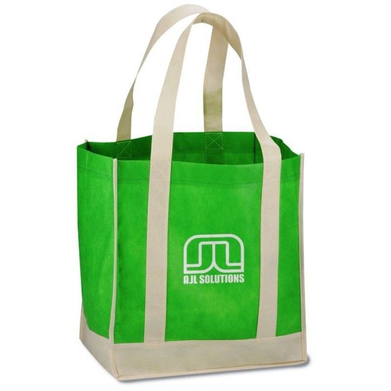 Two-Tone Shopper Tote