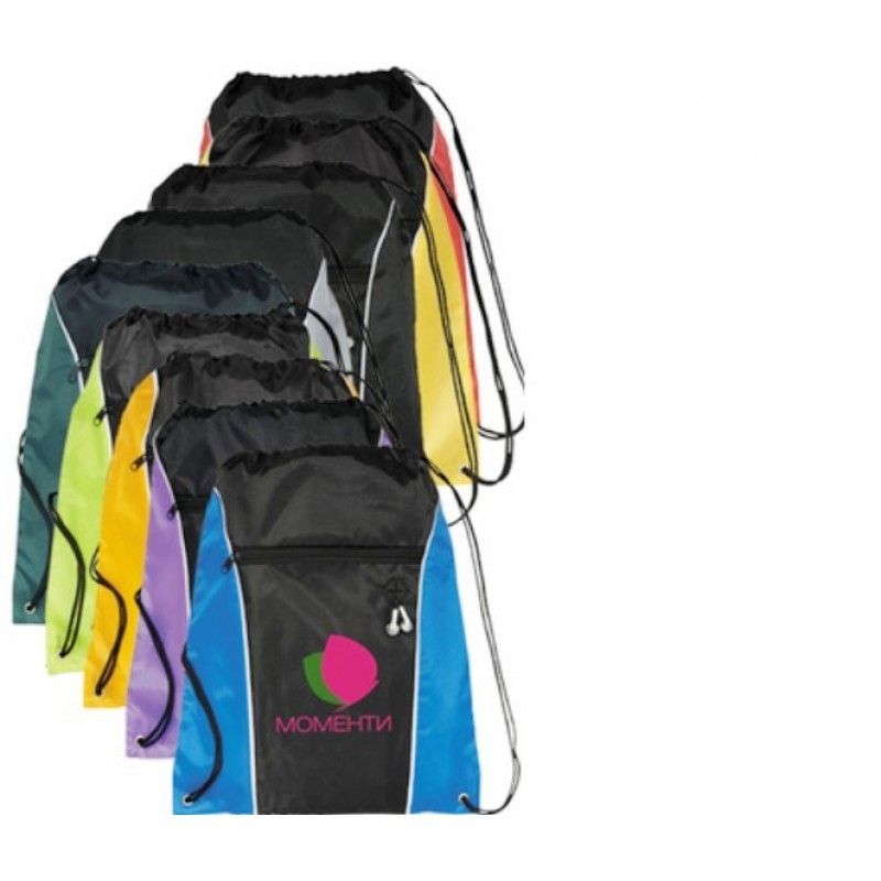 Personalized Funnel Drawstring Cinch Backpack