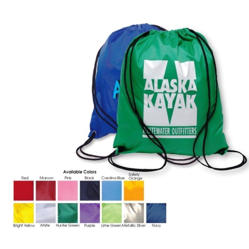 Solid Color Drawstring Backsack