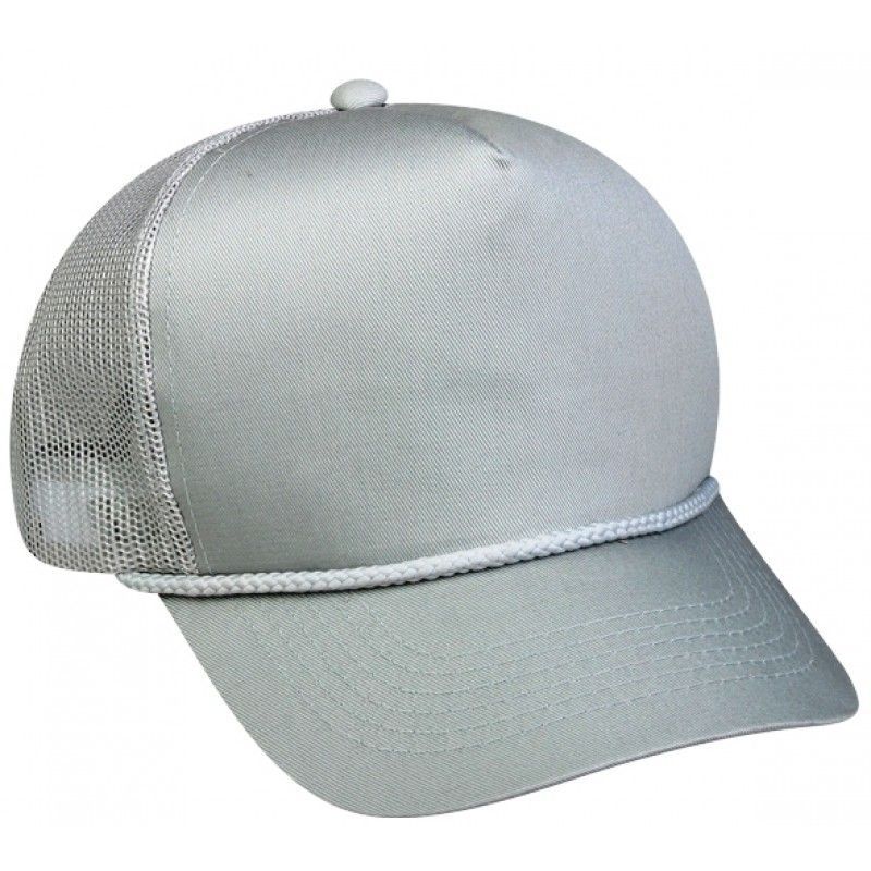 Value Line Mesh Back Cap With Cord Accent