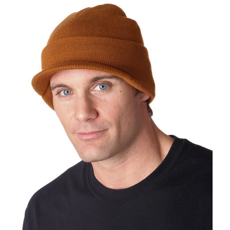 Ultraclub Knit Beanie With Lid