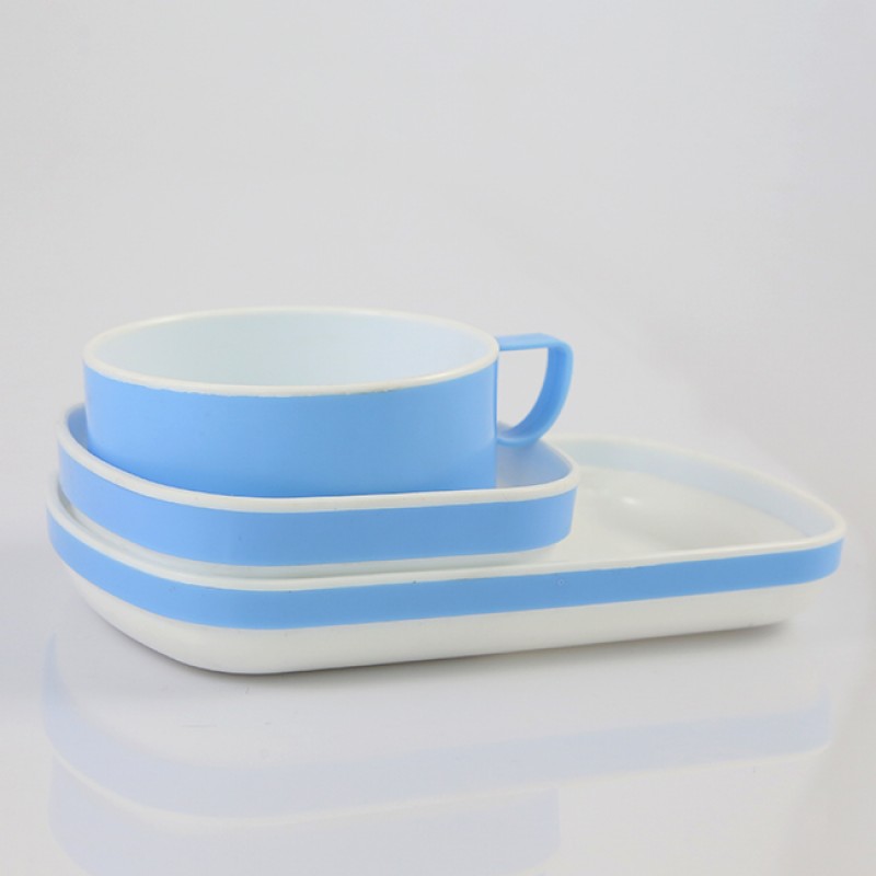 Inflight Catering Rotable Irregular Dinnerware Set 