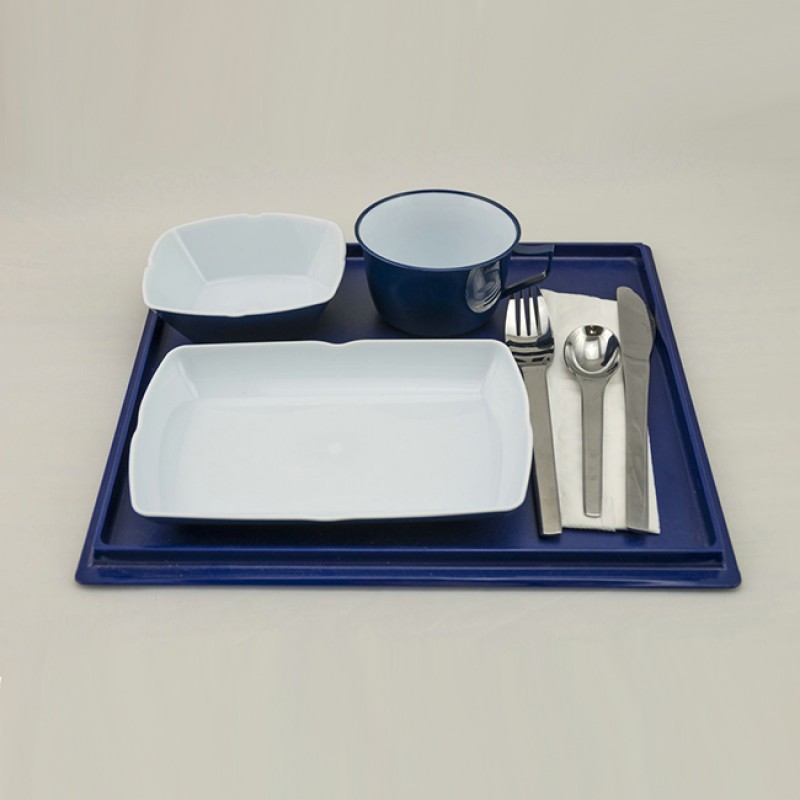 Airplane Reusable ABS Tableware Set for Food 