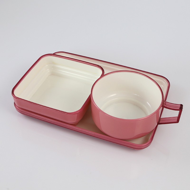 Inflight tableware ABS dinnerware set 