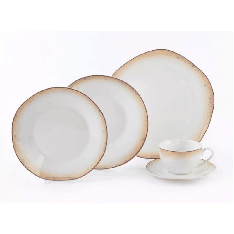 ceramic dinner sets porcelain dinnerware sets with irregular shape
