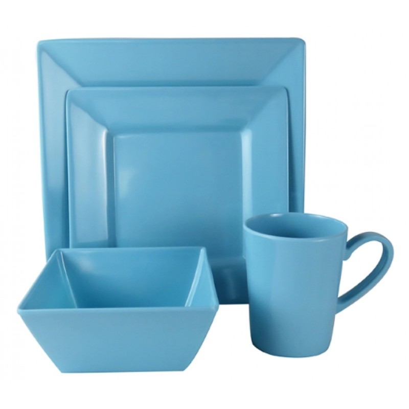 100% melamine square shape dinnerware set wholesale A5 high quality melamine plate and bowl tableware 