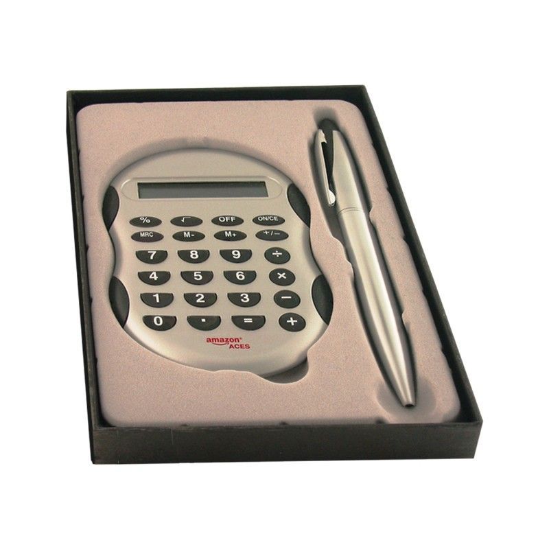 Custom Calculator & Pen Gift Set