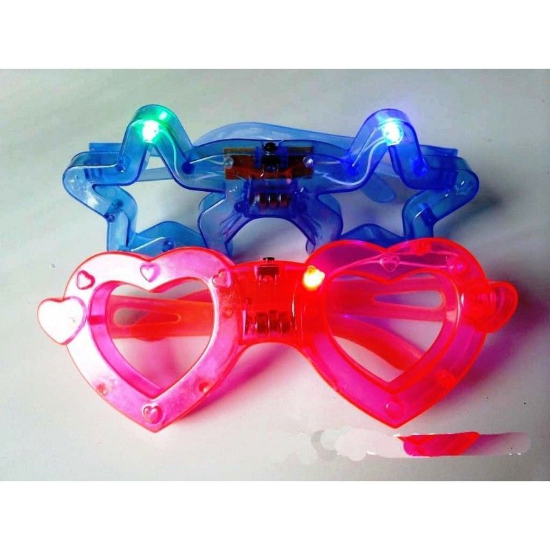 Heart Shape LED Party Eye Glasses