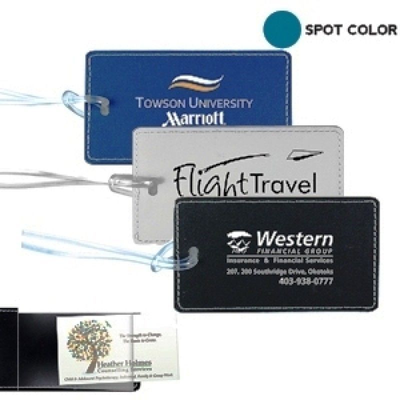 Leatherette Luggage Tag