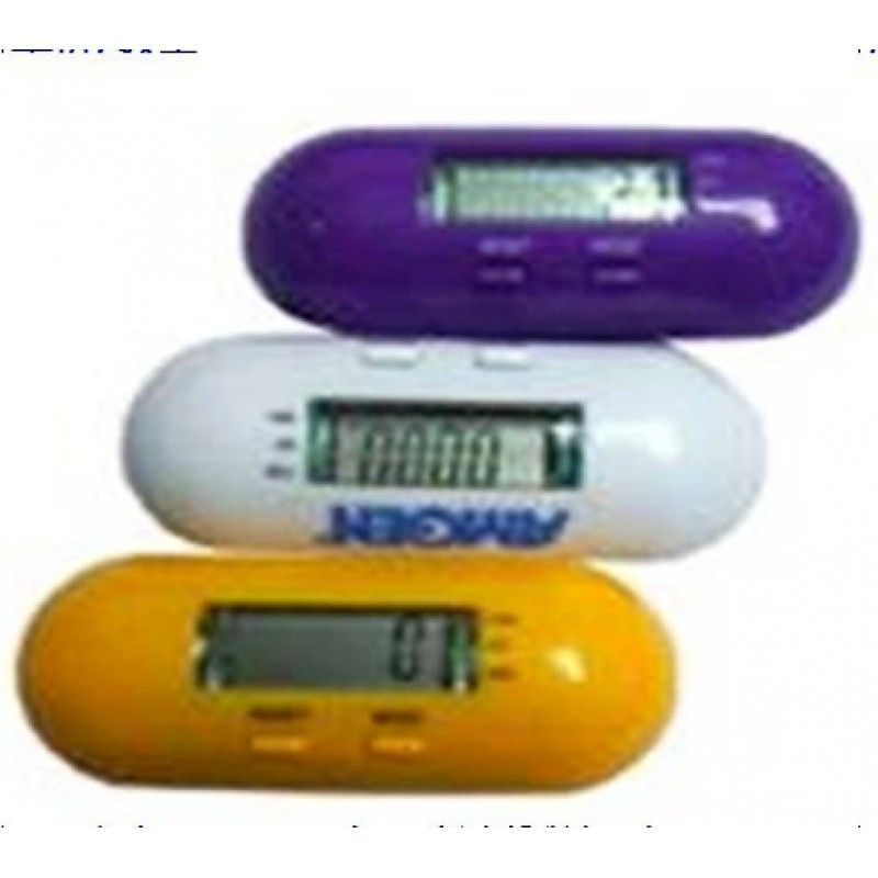 Multi-Function Pill-Shape Pedometer