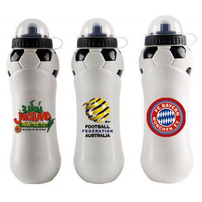 Plastic Soccer Ball Water Bottle