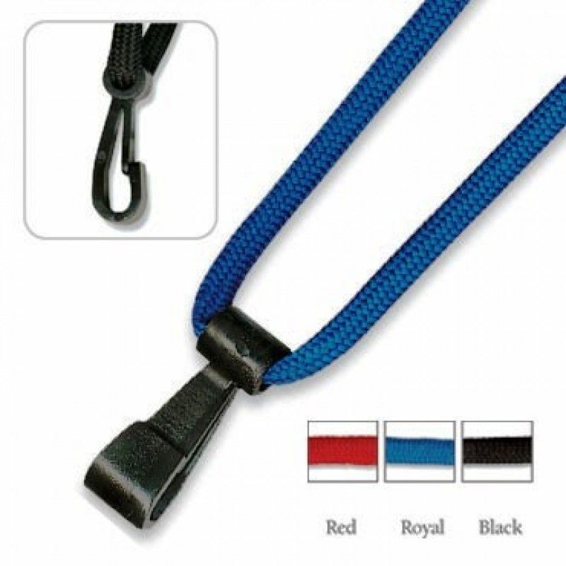 Promotional Sporty Nametag Necklace With Spin Less Attachment (37")