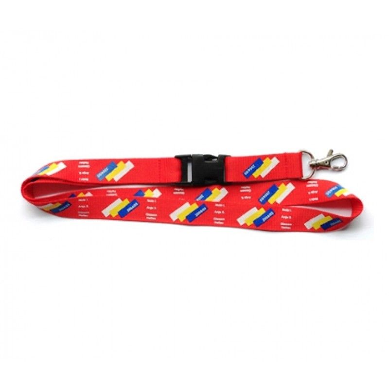 Promotional Flat Polyester Lanyard