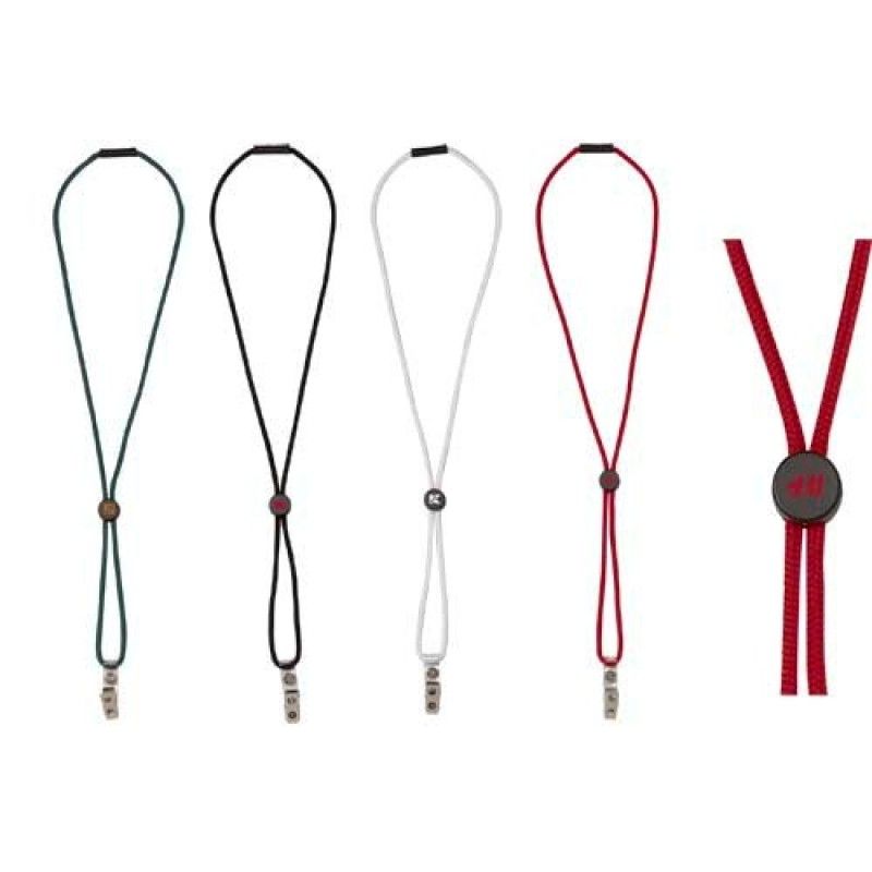 Promotional Mandalay Rope Lanyard W/ Breakaway Knob