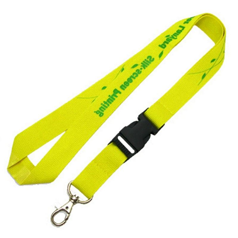 Promotional Eco Bamboo Lanyard - 3/4 Inch