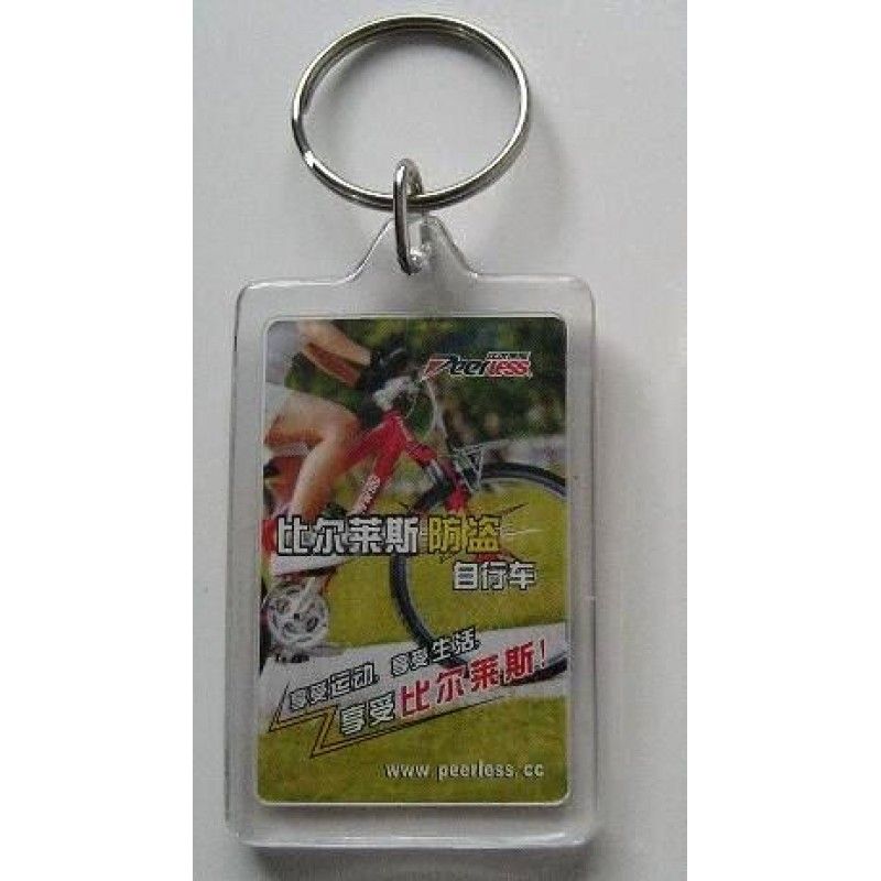 Promotional Acrylic Keychain with LOGO