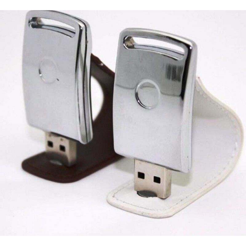 Promotional PU Leather USB Flash Drive