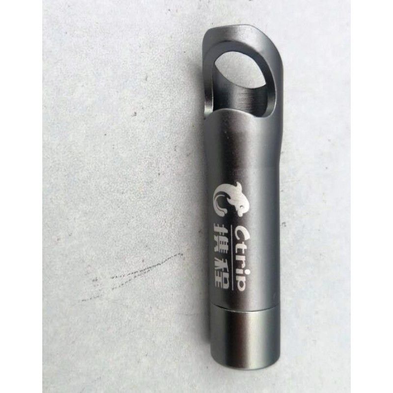 Promotional Metal LED Troch with Bottle Opener