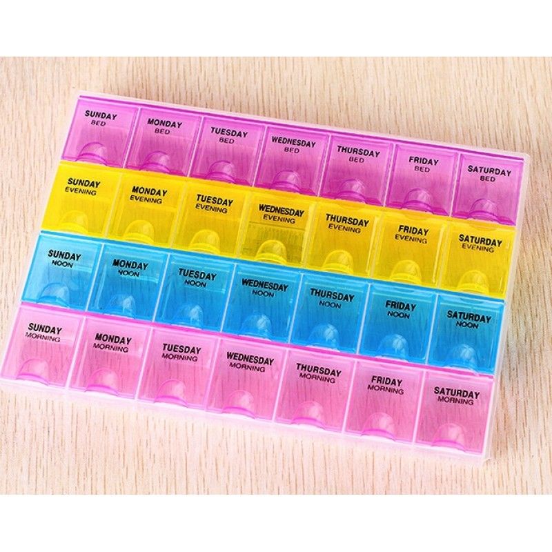 Promotional Plastic 28 days pill box