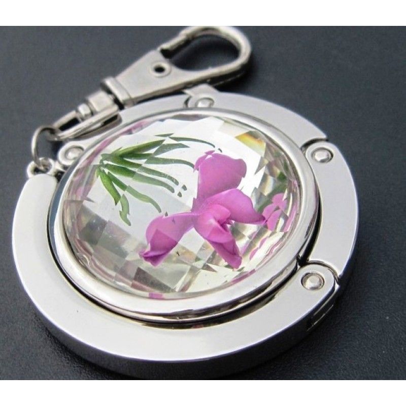 Promotional Stainless Steel Bag Hanger Keychain