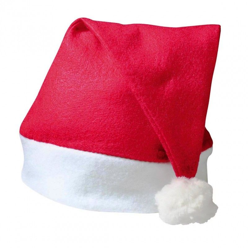 Promotional Polyester Felt Red Santa hat