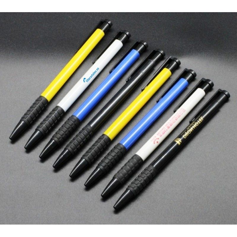 Promotional plastic ballpoint pen