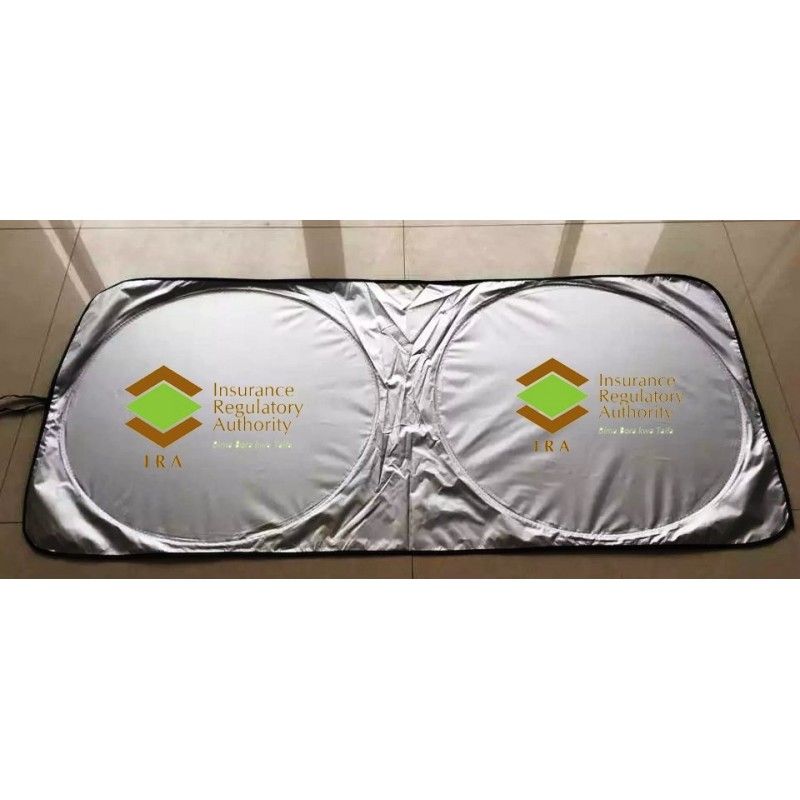 Promotional Car Sunshade Polyester