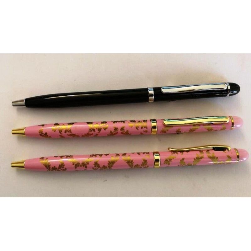 Promotional Slim Hotel Metal Twist Ballpoint Pen