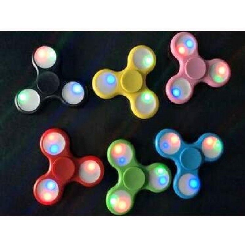 Promotional Stock LED Spinner Fidget Toy