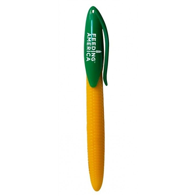 Promotional Plastic Corn Shaped Ballpoint Pen