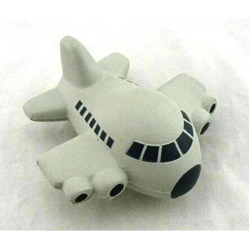 Promotional Airplane PU Stress Ball