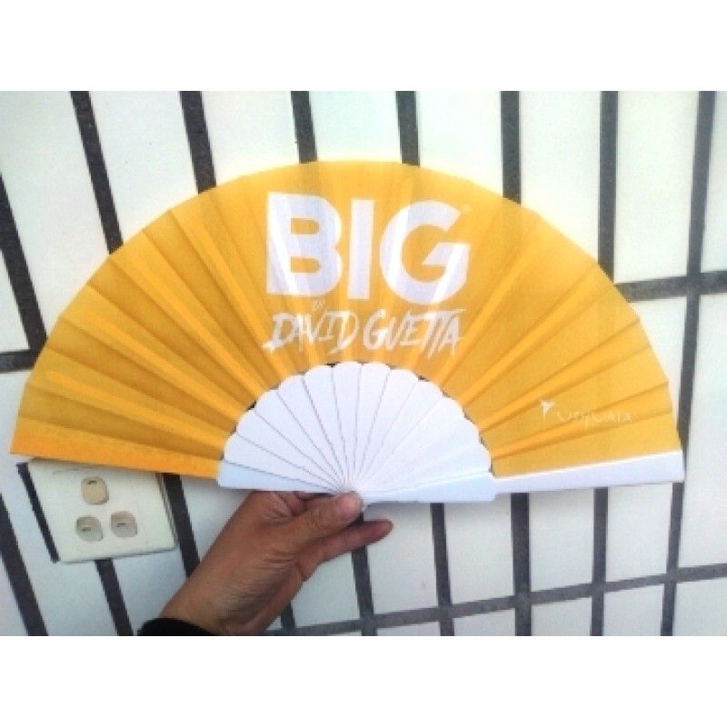 Promotional Plastic folding hand fan