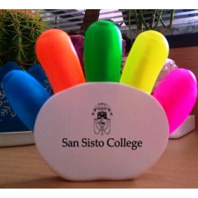 Promotional 5 Finger Highlighter Marker