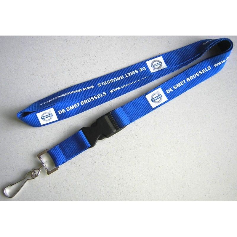 Promotional polyester lanyards