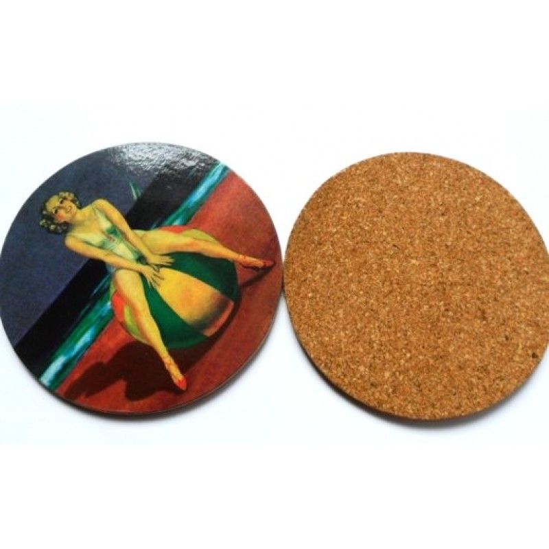 Promotional Printed Cork Coaster