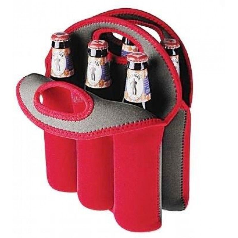 Promotional 6 Bottle Neoprene Cooler Bag