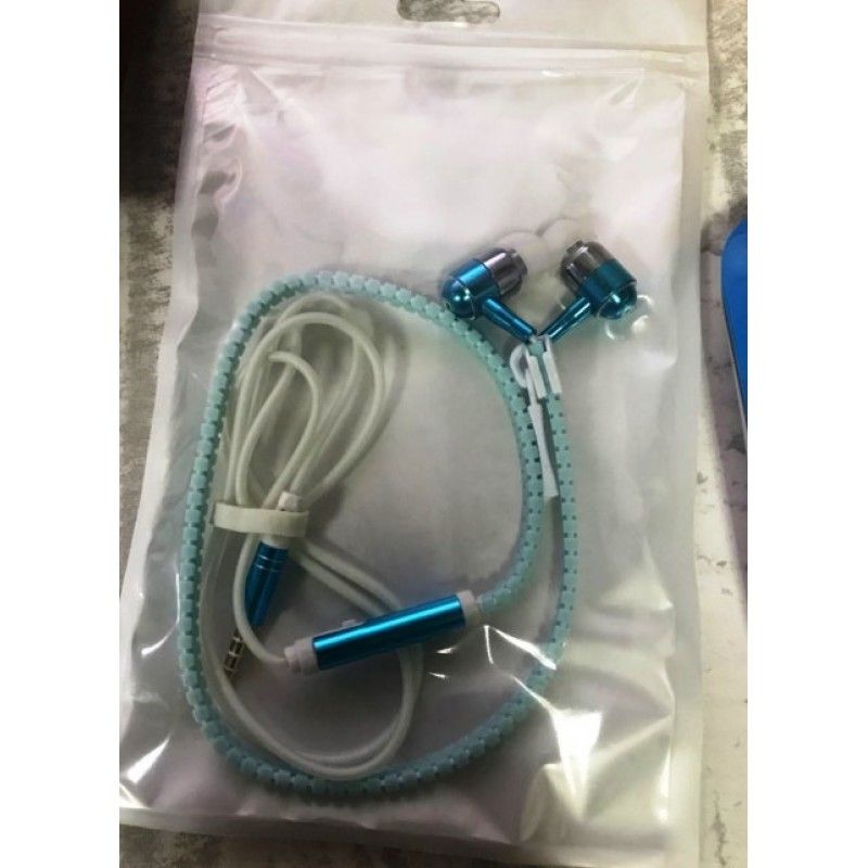 Promotional Light Up Zipper Earphone