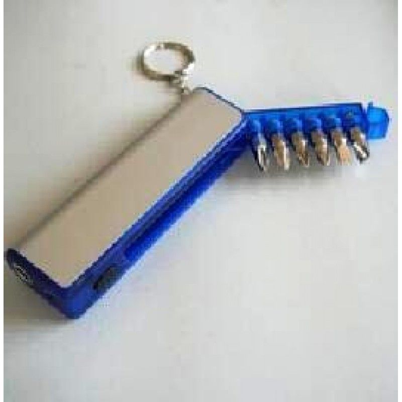 Promotional LED SCREWDRIVER TOOL KEYCHAIN