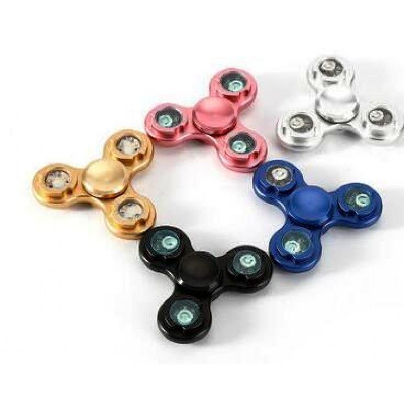 Promotional Metal Alloy LED Fidget Spinner