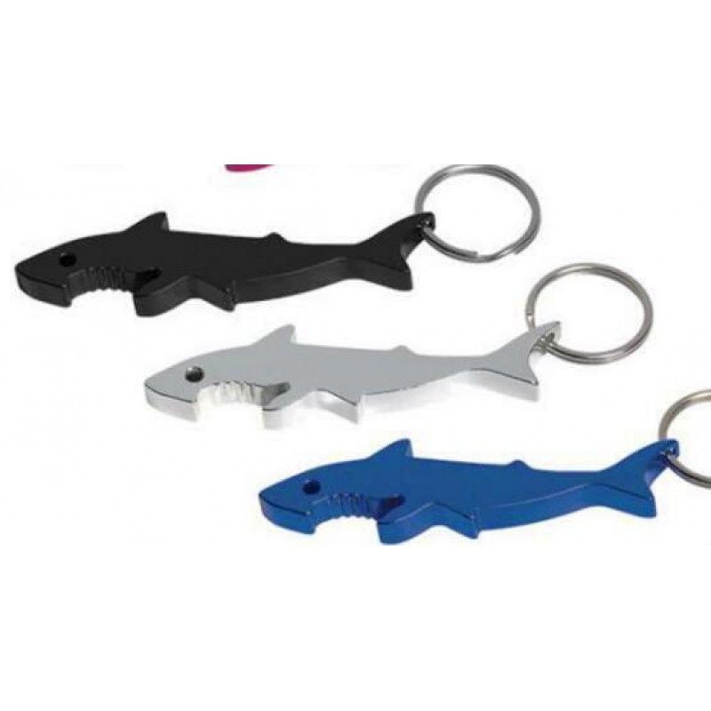 Promotional Shark Shaped Aluminum Bottle opener