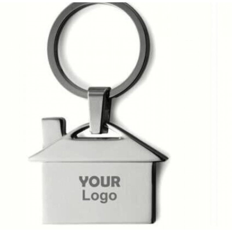 Promotional Metal house shaped Keychain